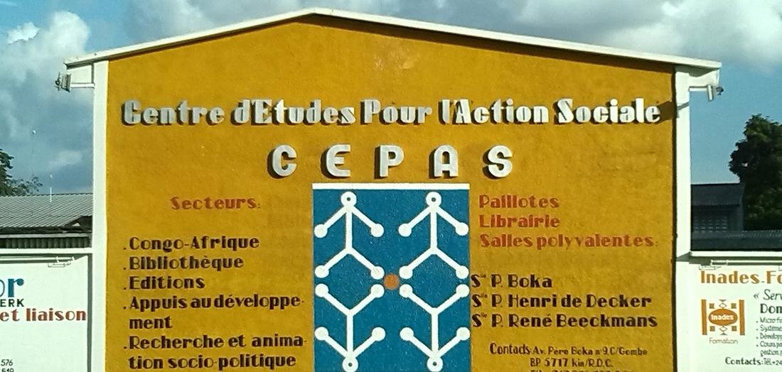 Le Centre d'Études pour l'Action Sociale (CEPAS), à Kinshasa