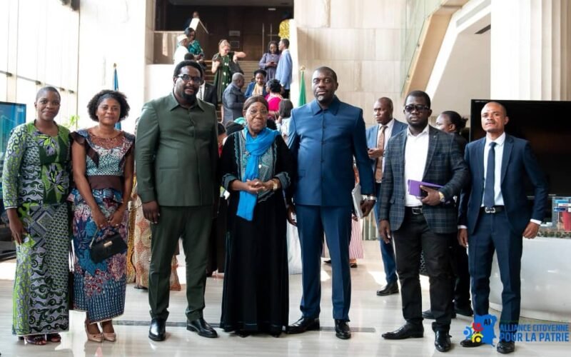 Paix en RDC : l’Alliance citoyenne pour la patrie reçue par Catherine Samba-Panza, facilitatrice de l’Union africaine, et dépose son mémorandum