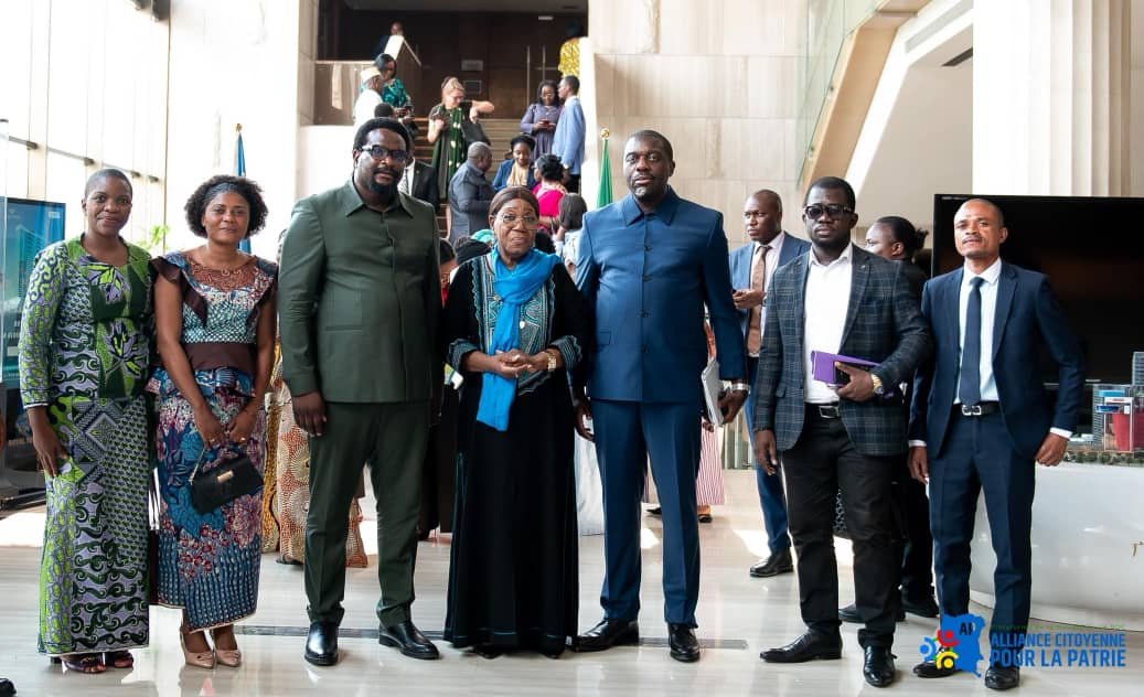 Paix en RDC : l’Alliance citoyenne pour la patrie reçue par Catherine Samba-Panza, facilitatrice de l’Union africaine, et dépose son mémorandum